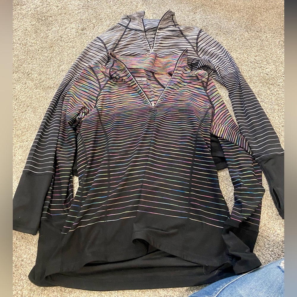 Two Athletic pullovers from Costco